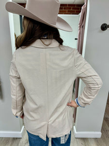 Faye Sand Blazer