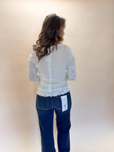 Load image into Gallery viewer, Blakely Off White Ribbed Top