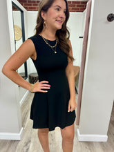 Load image into Gallery viewer, Morgan Knit Black Dress