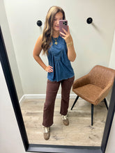 Load image into Gallery viewer, Tessa Shirred Swing Tank