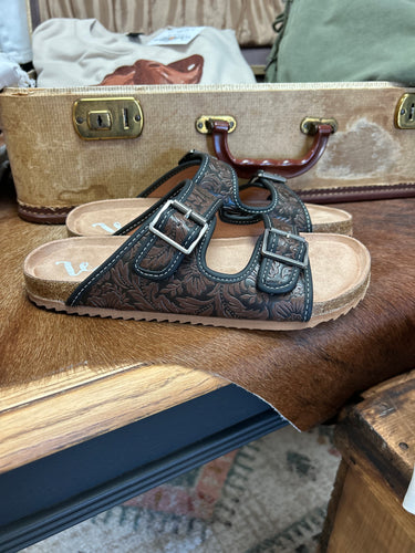 Berry Black Chocolate Sandal