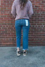Load image into Gallery viewer, Mid Rise Crop Straight Denim