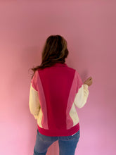 Load image into Gallery viewer, Peyton Pink Color Block Pullover