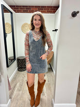 Load image into Gallery viewer, Mia Corduroy Overall Dress