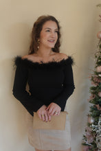 Load image into Gallery viewer, Hollyn Black Off The Shoulder Top