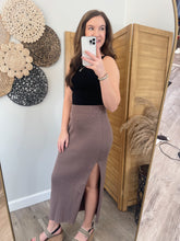 Load image into Gallery viewer, Holly Mocha Skirt
