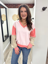 Load image into Gallery viewer, Gracie Color Block Top