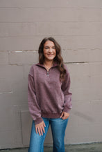 Load image into Gallery viewer, Becky Fleece Half Zip Pullover