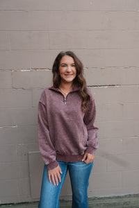 Becky Fleece Half Zip Pullover