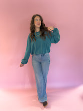 Load image into Gallery viewer, Destiny Luxeknit Bubble Hem Top