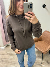 Load image into Gallery viewer, Anna Mocha Super Soft Hoodie