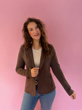 Load image into Gallery viewer, Jillian Brown Blazer