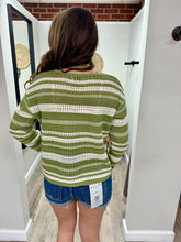 Load image into Gallery viewer, Darci Lime Sweater Top