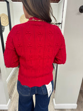 Load image into Gallery viewer, Miley Red Sweater