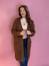 Load image into Gallery viewer, Erica Waffle Knit Cardigan