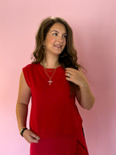 Load image into Gallery viewer, Reese Red Knit Set