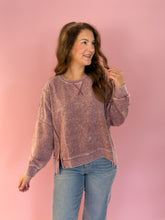 Load image into Gallery viewer, Leah Acid Wash Knit Top
