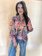 Load image into Gallery viewer, Cassidy Floral Blouse