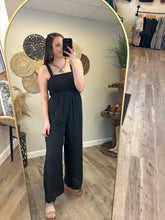 Load image into Gallery viewer, Adeline Black Jumpsuit