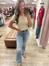 Load image into Gallery viewer, Marley Floral Ribbed Top
