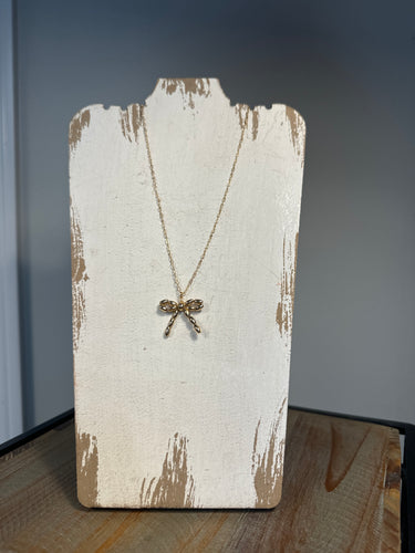 Bow Necklace