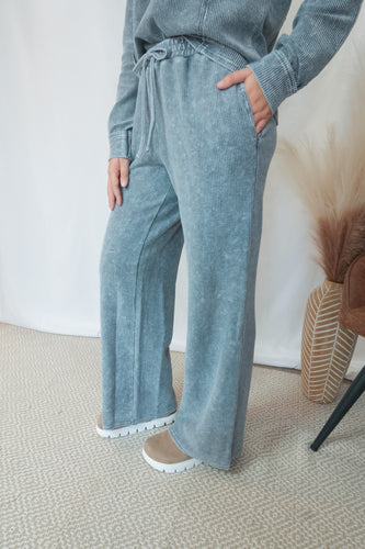 Olivia Ribbed Wash Pants