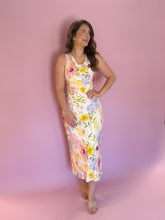 Load image into Gallery viewer, Nikki Floral Cowl Neck Dress