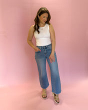 Load image into Gallery viewer, High Rise Baggy Wide Denim