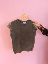 Load image into Gallery viewer, Ella Acid Wash Knit Top