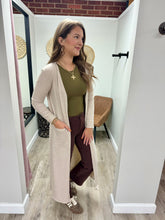 Load image into Gallery viewer, Jessica Ribbed Duster Cardigan