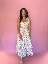 Load image into Gallery viewer, Clara Floral Tiered Maxi Dress