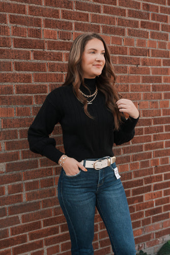 Miah Black Sweater