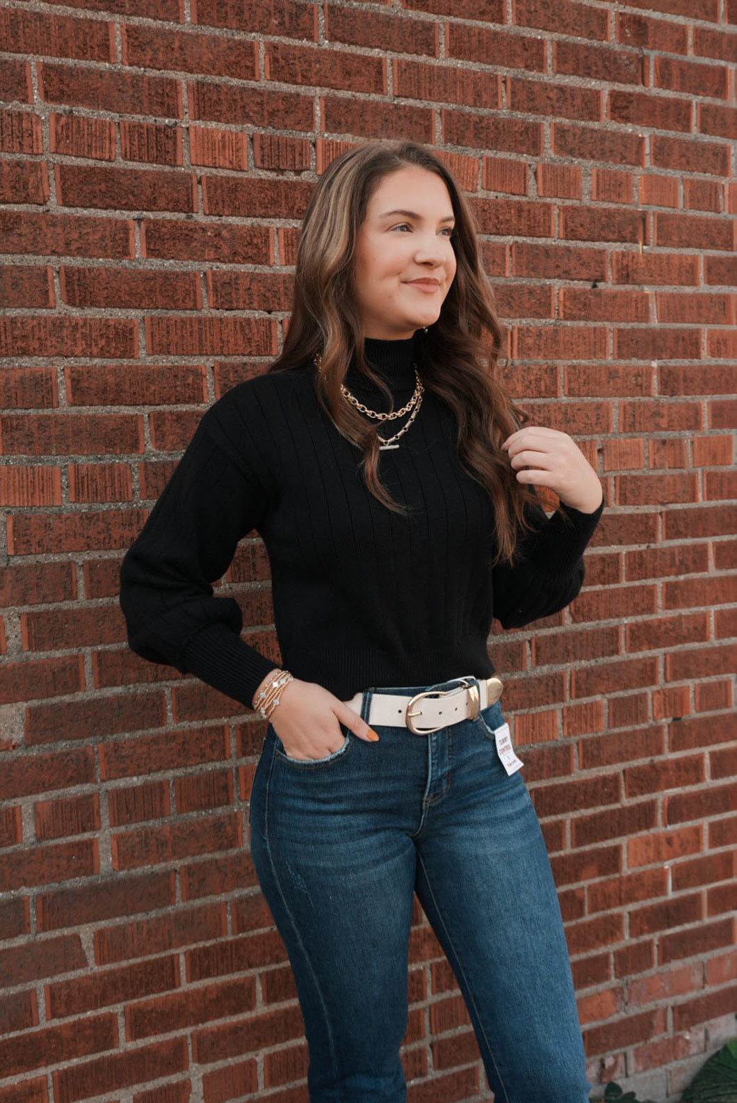 Miah Black Sweater