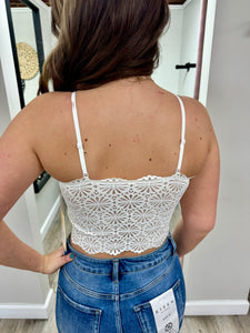 Ivory Lace Bralette