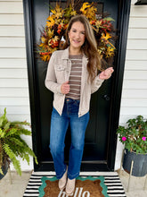 Load image into Gallery viewer, Kristy Washed Button Up Jacket
