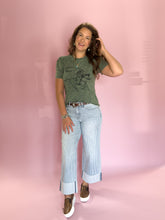 Load image into Gallery viewer, Leah Cowboy Embroidered Top