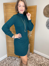 Load image into Gallery viewer, Audrey Mock Neck Knit Dress