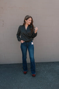Lanie V-Neck Blouse