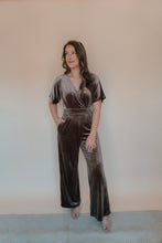 Load image into Gallery viewer, Kaisley Velvet Jumpsuit