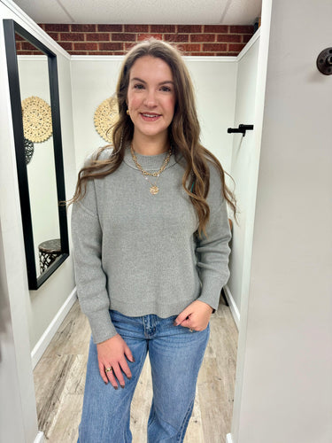 Morgan Ribbed Knit Sweater