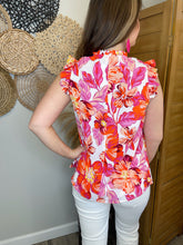 Load image into Gallery viewer, Katie Pink Floral Top
