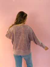 Load image into Gallery viewer, Leah Acid Wash Knit Top
