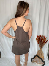 Load image into Gallery viewer, Stacy Charcoal Romper