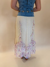 Load image into Gallery viewer, Lila Floral Print Maxi Lace Skirt