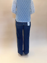 Load image into Gallery viewer, Mid Rise Wide Leg Front Seam Denim