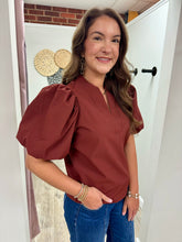 Load image into Gallery viewer, Allie Puff Sleeve Top