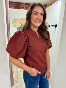 Allie Puff Sleeve Top