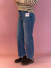 Load image into Gallery viewer, Tummy Control Medium Wash High Rise Straight Jeans