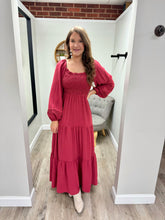 Load image into Gallery viewer, Skylar Smocked Maxi Dress