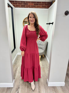 Skylar Smocked Maxi Dress